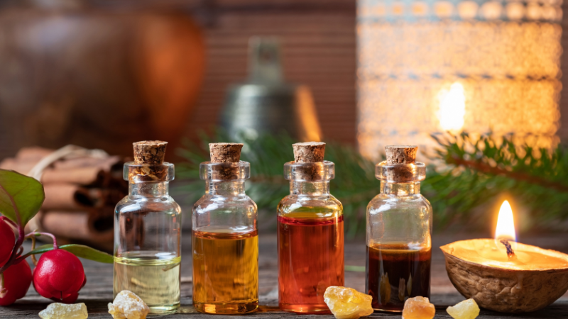 aromatic oils healing