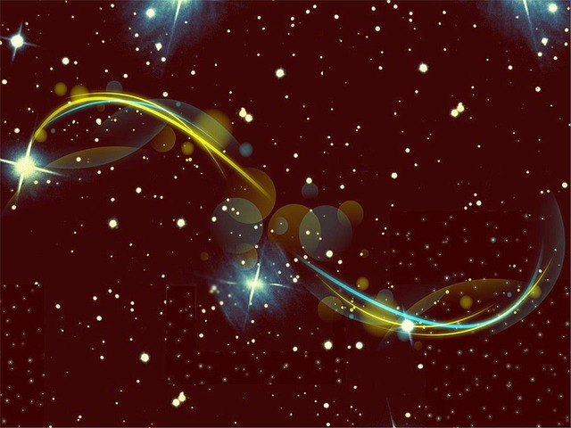 Background depicting the stars