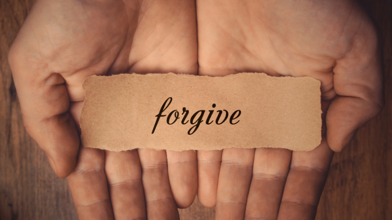 forgive oneself