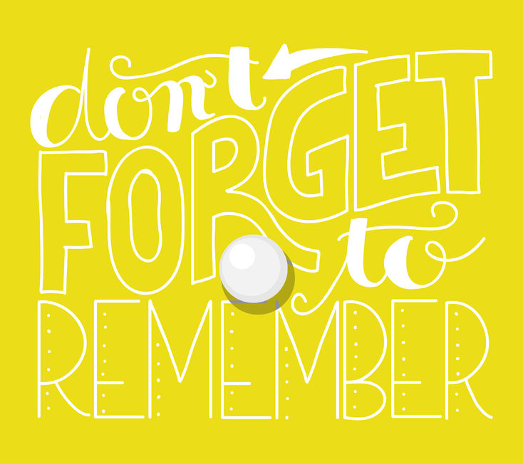Quote don't forget to remember