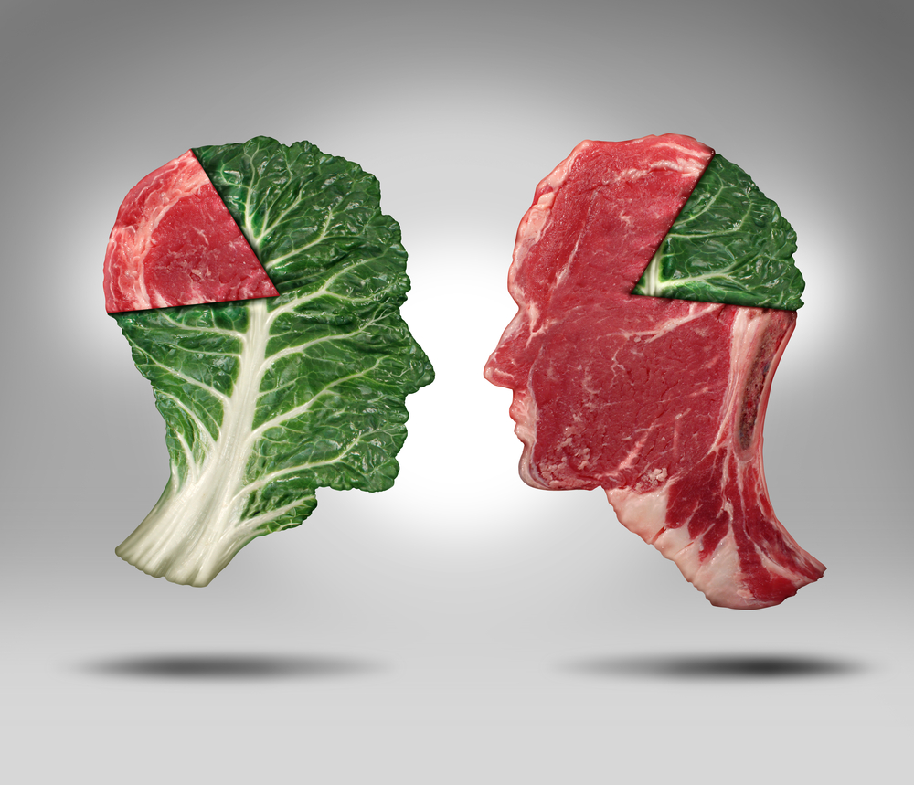 meat eater vs vegan