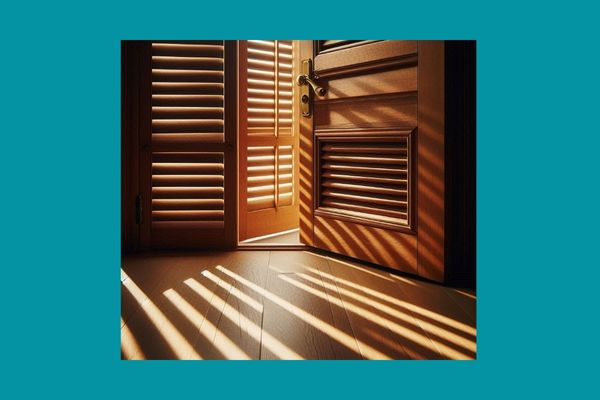 Louvered Door